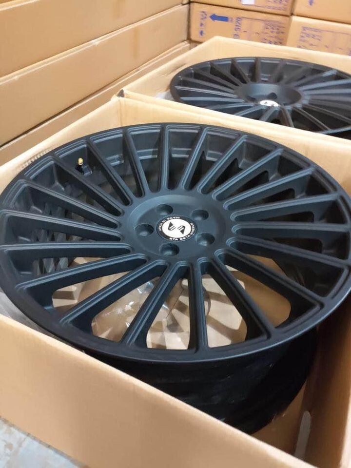 ETA Beta Venti R Alloy Wheels Black 21 inch Set of 4 Audi VW Volkswagen