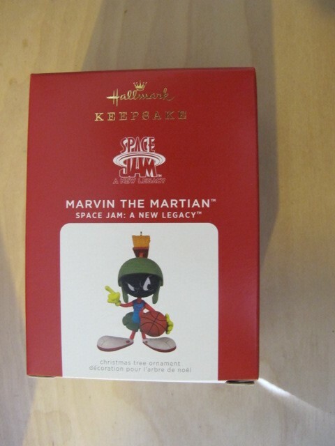 HALLMARK 2021 SPACE JAM MARVIN THE MARTIAN LIMITED EDITION ORNAMENT - MIB