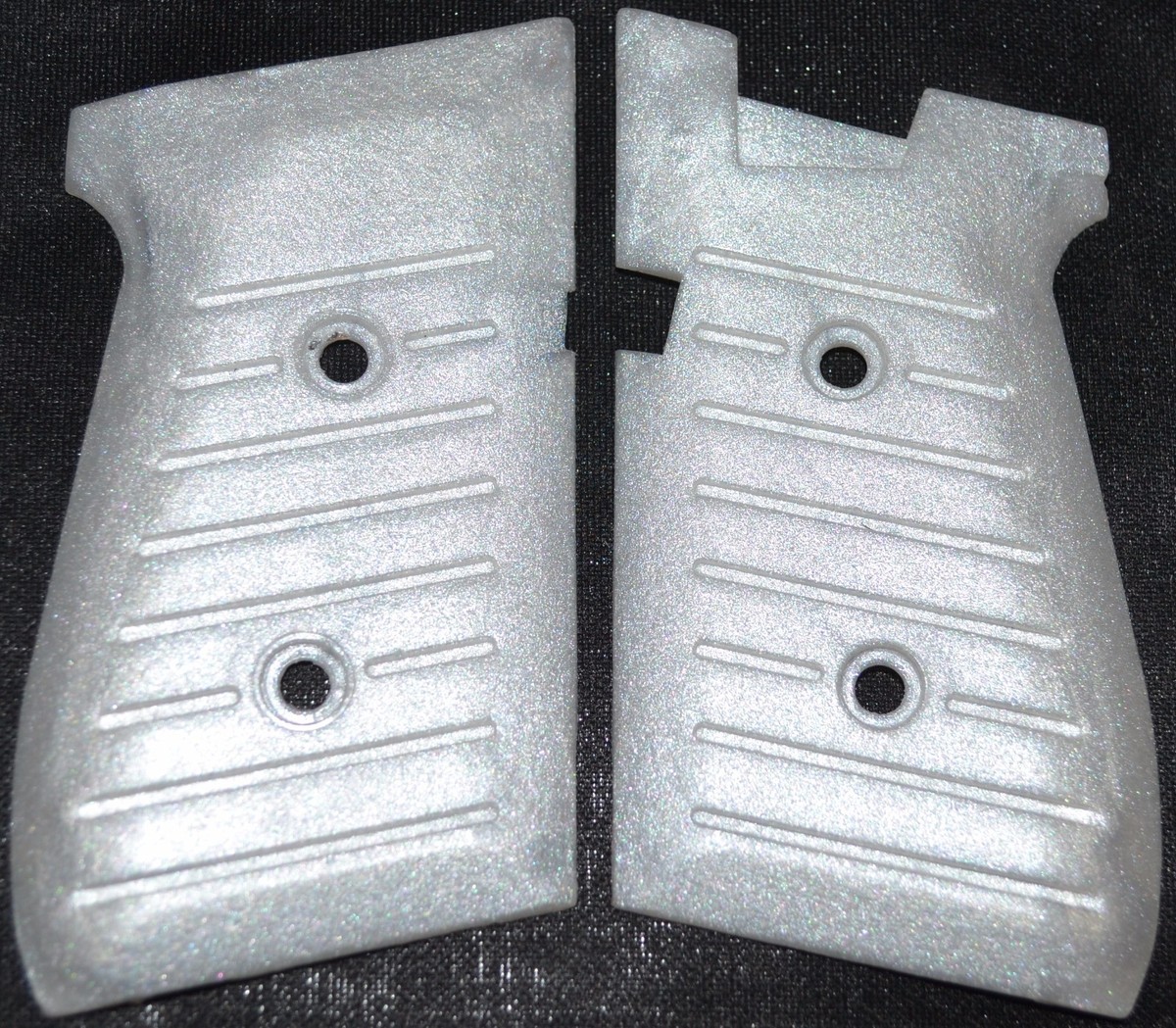 Jimenez JA9, Jennings, Bryco 9mm pistol grips pearl white plastic