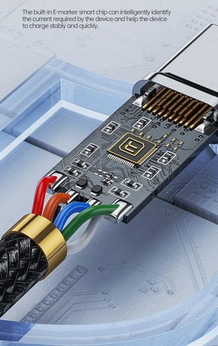 Toocki 7A USB Kabel A Zu Typ C Kabel 100W schnell Ladekabel 0.25 m - Bild 4 von 6