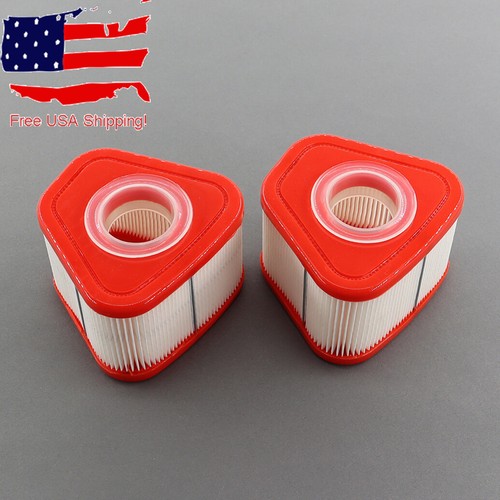 2 Filtri Aria Con Prefiltro Per Motori - Compatibile Con 115P02, 123P02, 125P02, Sostituto 595853 - Foto 3