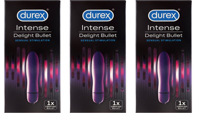 Durex Intense Delight Bullet Vibrator Massager Adult Sex Toy Pack of 3 | eBay Durex Intense Delight Bullet Vibrator Massager Adult Sex Toy Pack of 3 | eBay