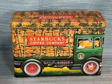 Vintage Starbucks Coffee Company Box Tin Farm Truck (England UK Europe VTG Beans