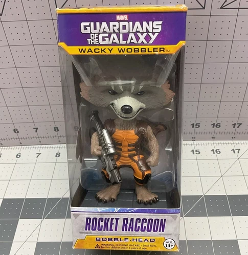 Guardians Of The Galaxy Wacky Wobbler: Marvel - Rocket Raccoon Bobble Head