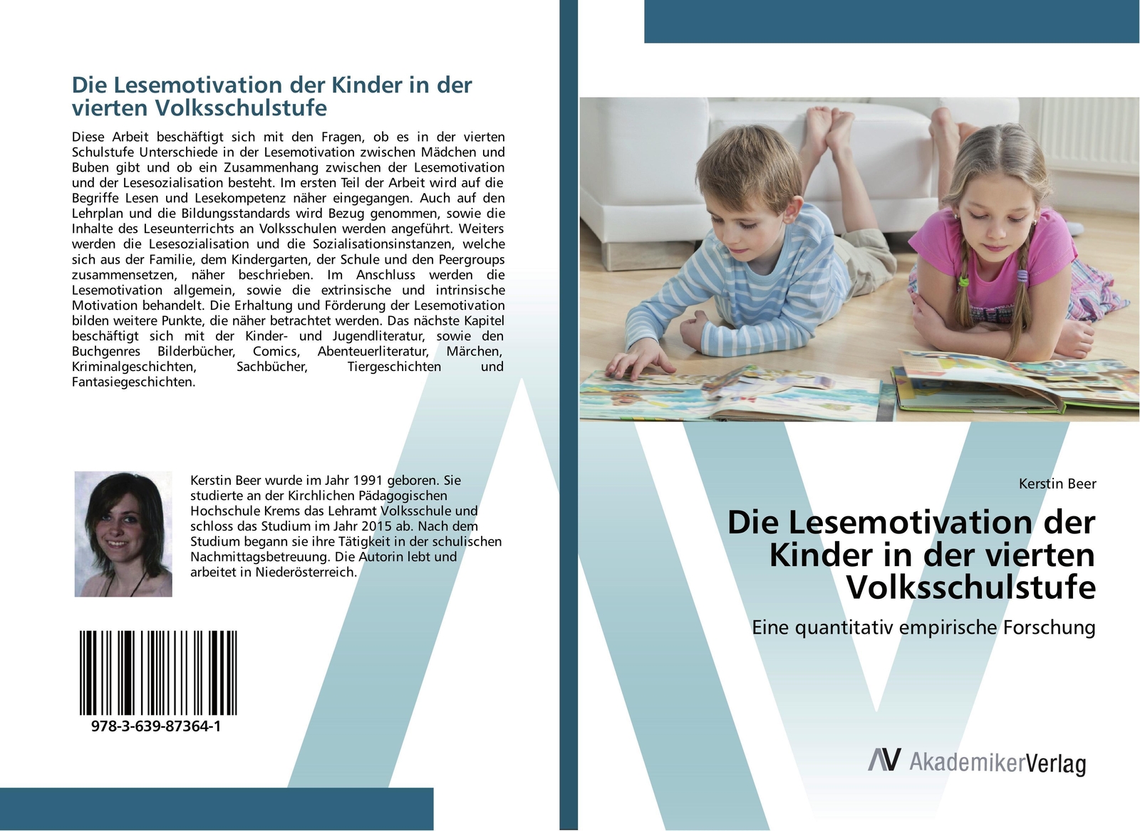 Thumbnail - Die Lesemotivation Der Kinder In Der Vierten Volksschulstufe | Kerstin