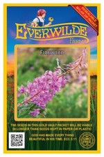 800 Fireweed Wildflower Seeds - Everwilde Farms Mylar Seed Packet