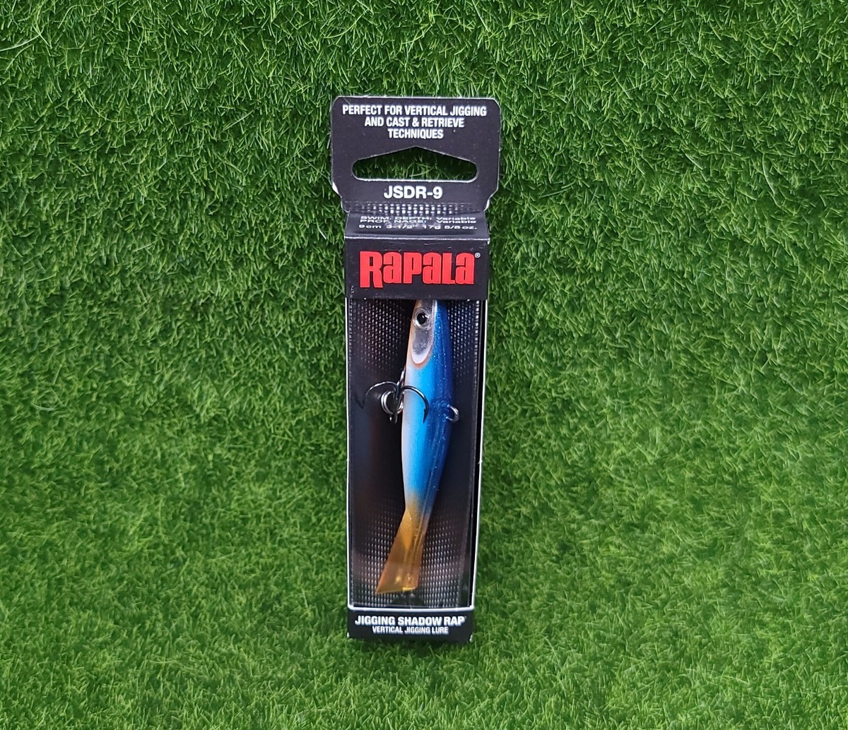 Rapala Jigging Shadow Rap JSDR07 - Esca Artificiale Affondante - 3/8 Oz - 2-3/4 Pollici - Scegli Colore