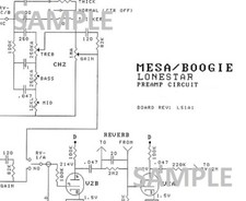 Mesa Boogie Lonestar Tube Amplifier Diagram