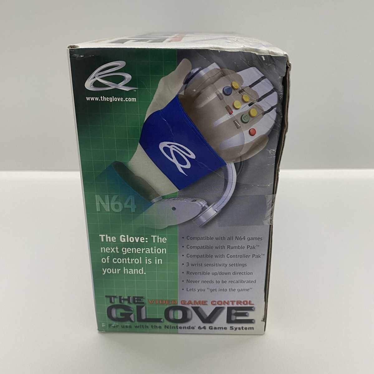 New Sealed Box The Glove Nintendo 64 N64 Controller Reality Quest