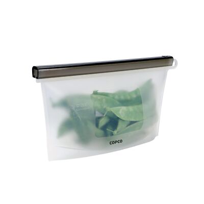 Copco Silicone Food Grade Reusable Storage Bag, Small 16.9 oz.