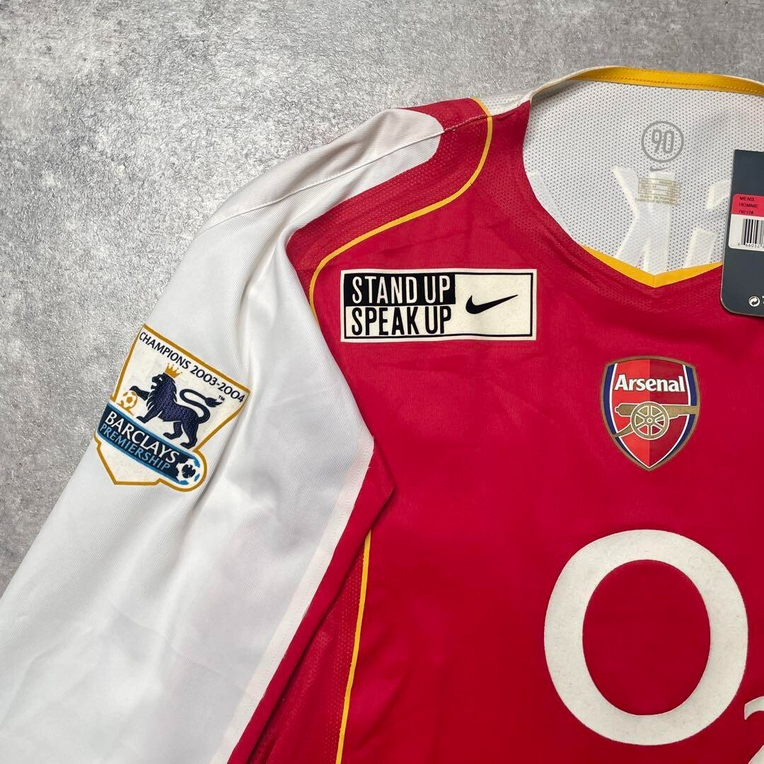 Arsenal Bergkamp #10 引退記念試合ユニフォーム Arsenal Bergkamp #10 引退記念試合ユニフォーム - メルカリ