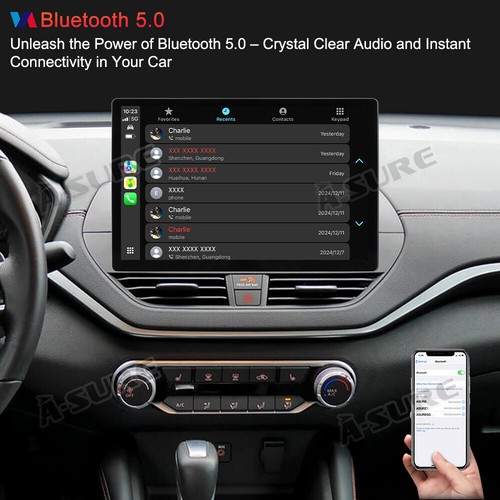 13.1'' 2K CarPlay Stereo Radio For Nissan Altima 2018-2021 Android 14 GPS 4+64GB - Picture 15 of 23