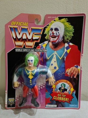 WWF WWE Doink The Clown mint on original card 1993...