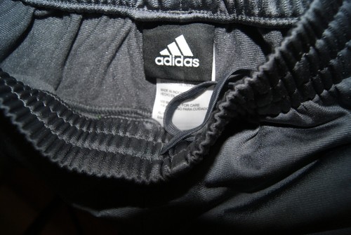 ADIDAS BOYS JUNIOR TRACK SPORTS SWEAT PANTS SIZE XL 18 - GRAY GREEN - NEW - Picture 3 of 3