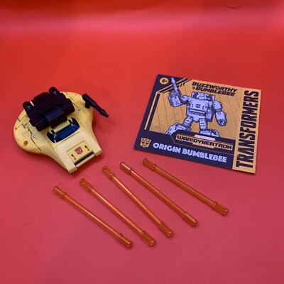 Hasbro Transformers Buzzworthy War For Cybertron Deluxe Figure Origin Bumblebee