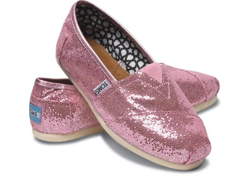 Pink Toms Shoes For Women