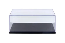 1/24 Plastic Display Case with Base For 1/24 scale model Cars 9906 bk