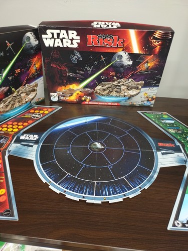 Complete RISK: Star Wars Edition The Reimagined Galactic Risk Game Board Game - Picture 6 of 7