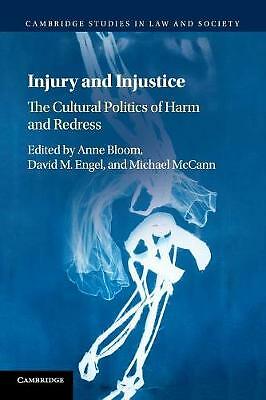 Injury and Injustice The Cultural Politics of Harm and Redress Bloom Engel