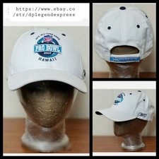 2007 Football Pro Bowl Hawaii Reebok White Strapback Adult Hat Cap *Note