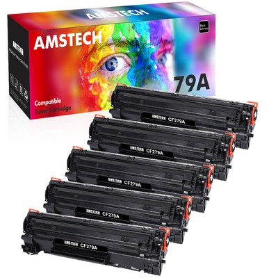 5PK 79A Toner Compatible with HP CF279A LaserJet Pro M12w MFP M26a MFP M26nw  | eBay