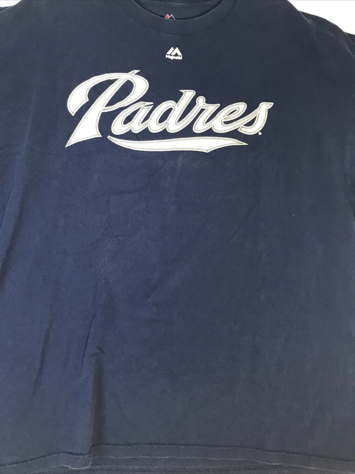 Camiseta Majestic San Diego Padres Kemp #27/Adulto 2XL/Azul/Manga Corta * Foto 3 de 4