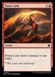 Flame Lash (391/454) - Bloomburrow - Common