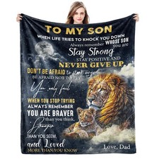 Givetoyou Son Gifts from Dad Blanket for 60"x50", Gifts3