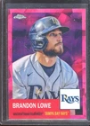 Brandon Lowe 2022 Topps Chrome Platinum Red Atomic Refractor #414 (30/100)