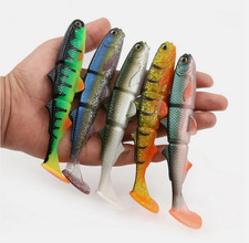 6.3-8.7 Inch Silicone Fishing Lures Saltwater Soft Plastic Trout Jig Swimbaits