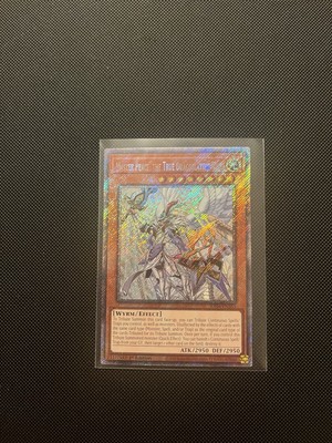 1x Master Peace, The True Dracoslaying King RA04-EN283 Platinum Secret 1st Ed NM