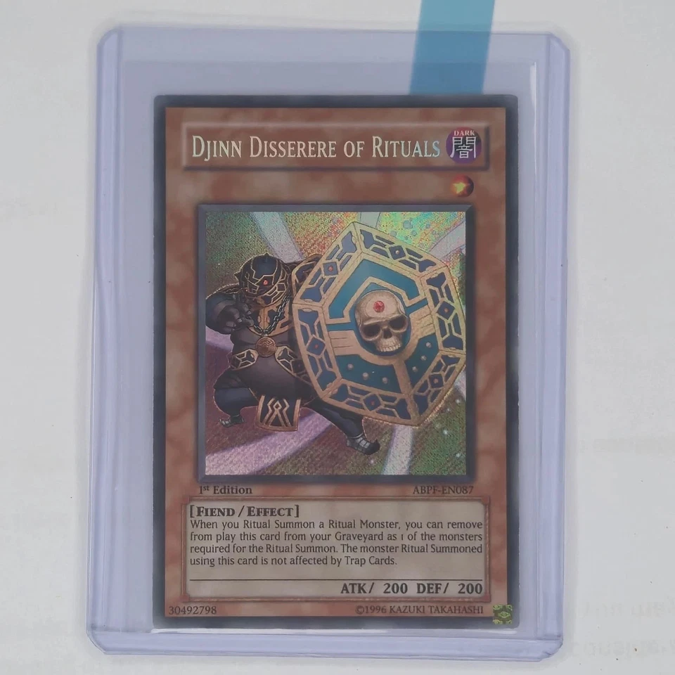 Djinn Disserere of Rituals ABPF-EN087 Absolute Powerforce Secret Rare 1st Ed - Image 2 of 3