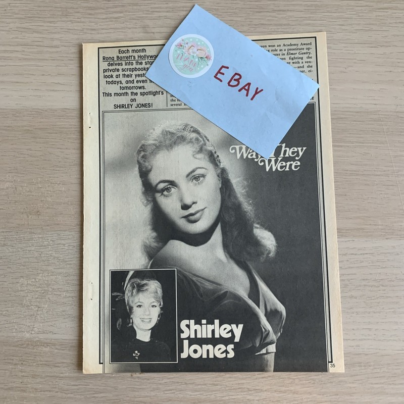 Shirley Jones Vintage Clippings (Partridge Family) #2