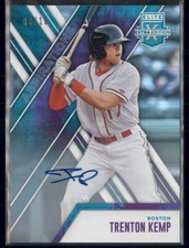 2017 Panini Elite Extra Edition - Trenton Kemp #101 Aspirations Tie-Dye Auto /10