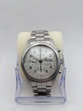 Hamilton Chronograph Daydate 42 Mm Steel Automatic Serviced silver dial 