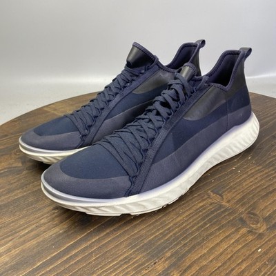 ECCO ST.1 Shoes Mens Size 10 Blue Textile Walking Casual Sneakers 2030603076