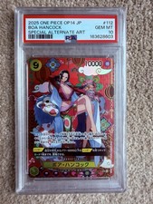 PSA10 Boa Hancock OP14-112 SP SR The Azure Sea's Seven ONE PIECE Card Japanese