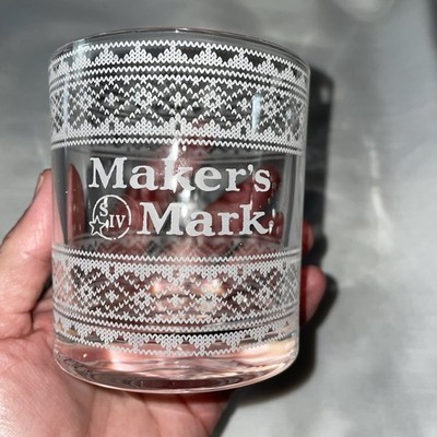 Makers Mark Whiskey  8 oz Glass