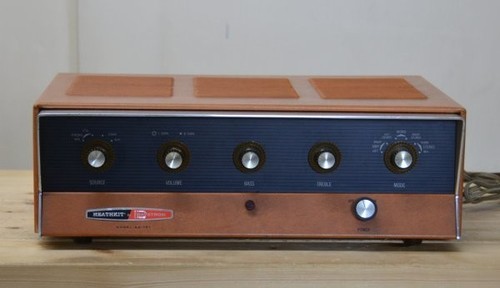 Heathkit AA-151 Stereo Tube Amplifier 28W Vintage Used Steel Vinyl Case From JP