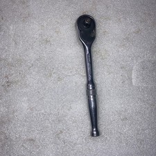 Rare Original 1/4” Halfords Advanced Ratchet. 72 Teeth Chrome, used working.