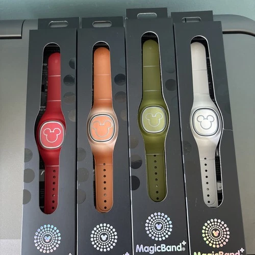 Disney Family Bundle Magic Band Plus Plain Colors 4