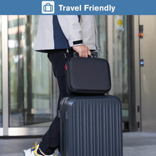 Large Hard Case for Multiple Ski Goggles Travel Carrying Snow Bag Cover With