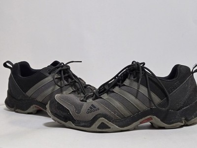 Adidas Shoes Mens 9.5 Terrex AX2R Hiking Trail Running  Grey Black Mesh