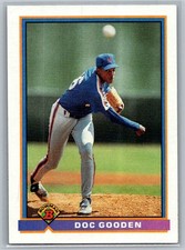 1991 Bowman Baseball #472 Doc Gooden - VG - New York Mets