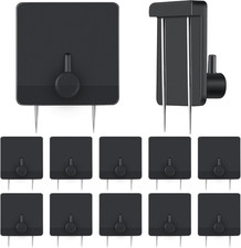 4 Pcs Cubicle Hooks for Fabric Walls Cubicle Clips Fabric Panel Wall Coat Hooks