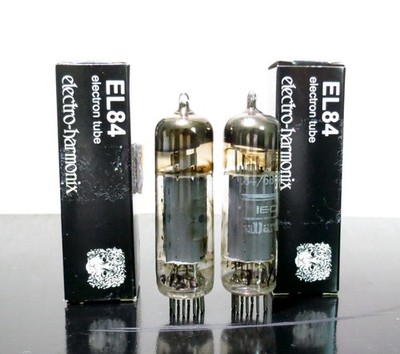 Matched Electro-Harmonix 7189A/EL84/6BQ5 tube - rebranded as Mullard - 1950s