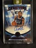 Cedric Coward 2025-26 Topps Three Gametime RC Auto Red 1/5 #GT-CC Grizzlies
