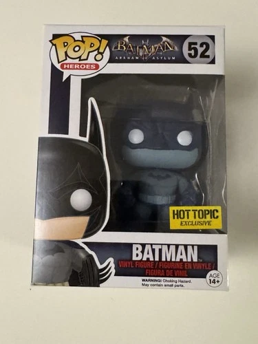 Batman #52 Arkham Asylum - Batman (Blue Suit) Hot Topic Funko Pop! Vinyl +case