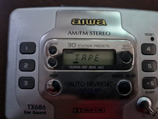 Aiwa TX686 Stereo Radio Cassette Player Walkman-Please see description 