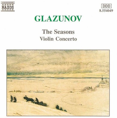 A. Glazunov - Seasons & Violin Concerto [New CD]